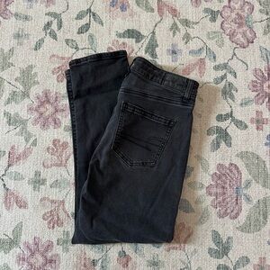American Eagle Outfitters Black High Rise Mom Jeans